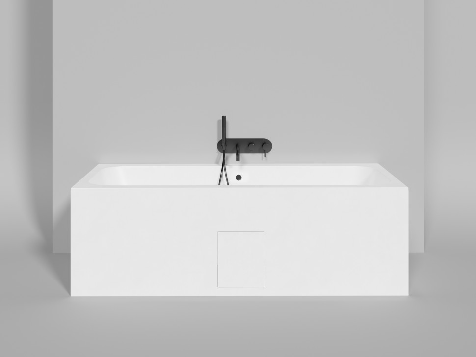 Ванна встраиваемая ORLANDA AXIS 180x80 S-Sense Матовое