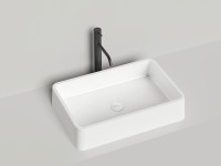 Раковина накладная GLORIA 07 595х395х125 S-Stone Матовое