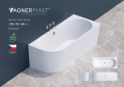 Акриловая ванна VAGNERPLAST SANSTAR 170x75 R