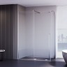Боковая панель Veconi Premium Trento SP-50CH, 800х2000 , хром, стекло прозрачное
