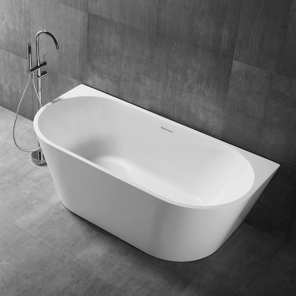 Акриловая ванна ABBER AB9216-1.3 белая