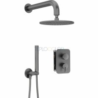 Набор для душа скрытого монтажа, со смешивающим BOXом - с верхним душем
