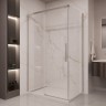 Душевой уголок Стелла (Stella) VSR-1ST9012CLBN, 1200*900, брашированный никель, стекло прозрачное