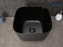 Раковина Gid N9301bg 53356 накладная черная графит 36x36x25.5