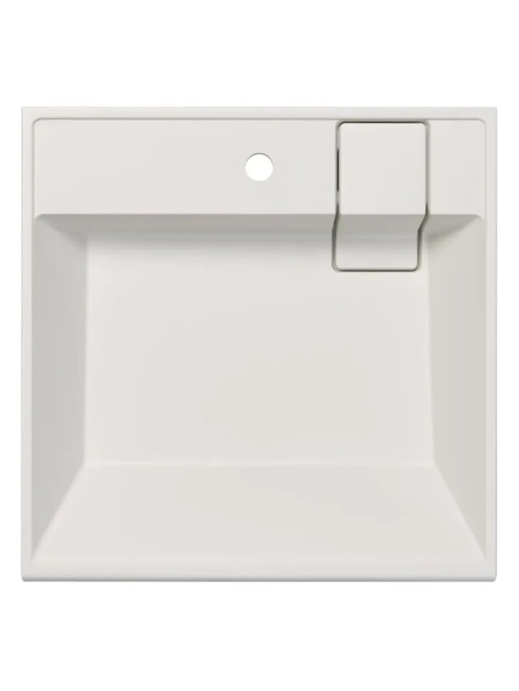 Раковина над стиральной машиной Uperwood Naomi Quartz, 60*60 см, жасмин