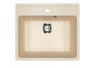 Кухонная мойка из искусственного камня Uperwood Симпл (Simple) UPD-300-328, бежевая