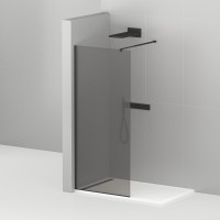 Душевая перегородка CEZARES LIBERTA-L-1-80-GR-NERO