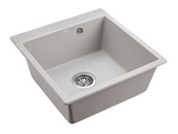 Мойка KANTE 50, IT-GRANIT, PM105152-GR , серый, 510х520, Paulmark