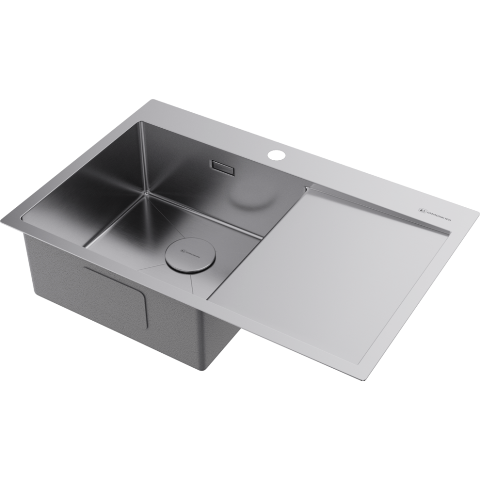 Кухонная мойка Omoikiri Akisame 78-L-IN нерж. сталь/нержавеющая сталь