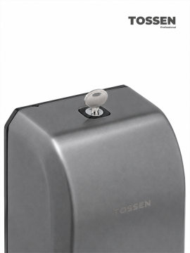 TOSSEN AL-6215 MS - сенсорный дозатор для мыла/дезинфицирующих средств (капля) (коллекция «Благородный графит»)