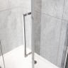 Душевая дверь Veconi Vianno VN-34R, 1200x1950,хром, стекло  дождь