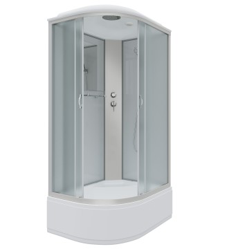 Душевая кабина Niagara Classic NG-2310-14R (120х80х215) высокий поддон(40см),стекло матовое,4 места