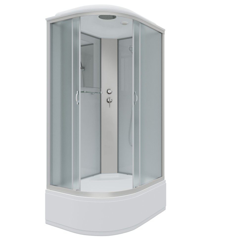 Душевая кабина Niagara Classic NG-2310-14R (120х80х215) высокий поддон(40см),стекло матовое,4 места
