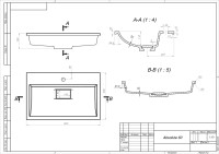Раковина для тумбы OTTIMO AB600