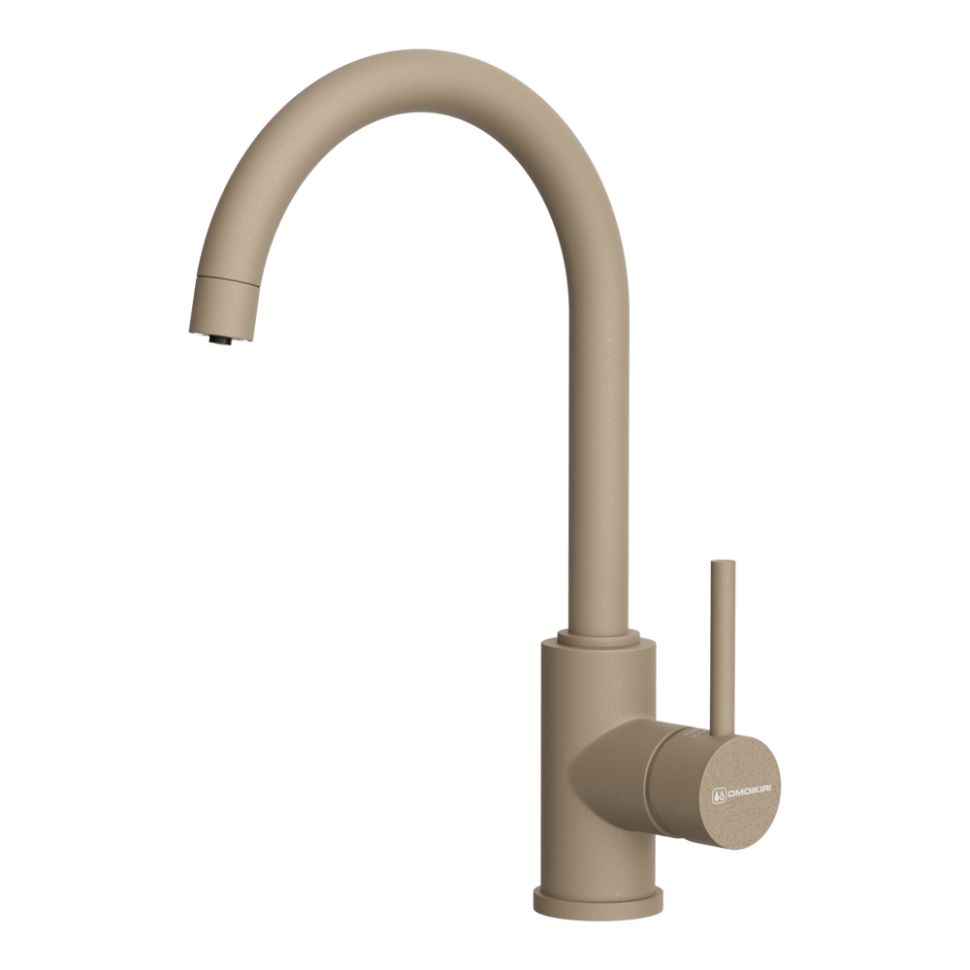 Смеситель для кухни Omoikiri Shinagawa 2 Plus-CA латунь/карамель
