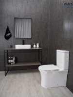 Раковина Gid N9550 51229 накладная белая 50x40x11