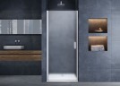 Душевая дверь Alpha VDP-3AL650MT , хром, стекло текстурное