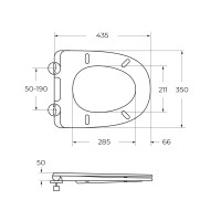 Крышка-сиденье BelBagno BB045/051SC