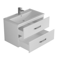 Тумба под раковину Uperwood Foster 80 см, белая