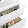База под раковину Mia 650 подвесная, 2 выкатных ящика soft close, G.White