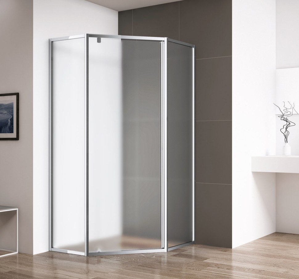 Душевой уголок CEZARES ECO-O-P-1-90-P-Cr