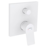 Смеситель для ванны Hansgrohe Vivenis, скрытого монтажа 75415700, белый матовый