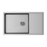 Мойка нерж. сталь GERBERG 78F UNI, PM217844-BS, брашированная нерж.сталь, 780х440мм, Paulmark