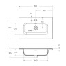 Керамическая раковина BelBagno BB600/390ETL