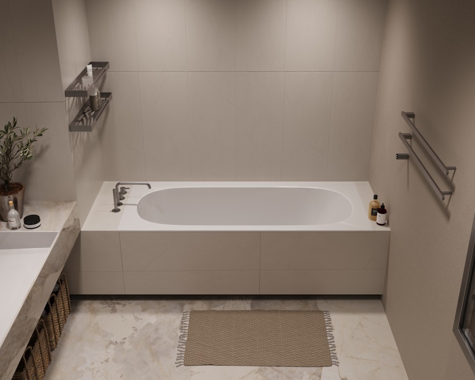 Ванна акриловая Vincea VBT-710-1700, 1700*750*460, цвет белый