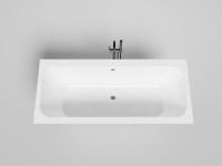 Ванна встраиваемая ORLANDA AXIS 180x80 покраска по RAL полностью S-Sense Глянцевое