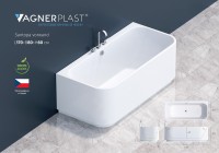 Акриловая ванна VAGNERPLAST SANTOPA 170x80