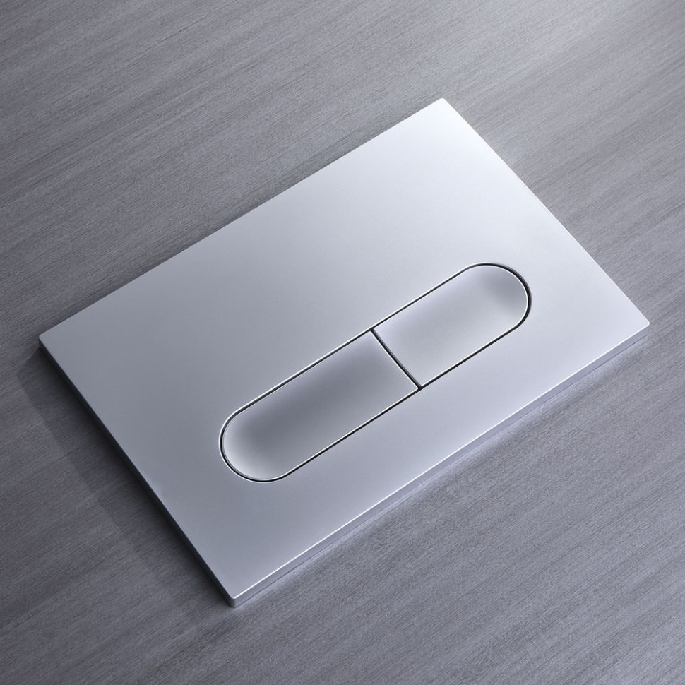 Кнопка смыва Veconi FLUSH V3, FLV3-CM, 240х162х9, пластик, хром матовый