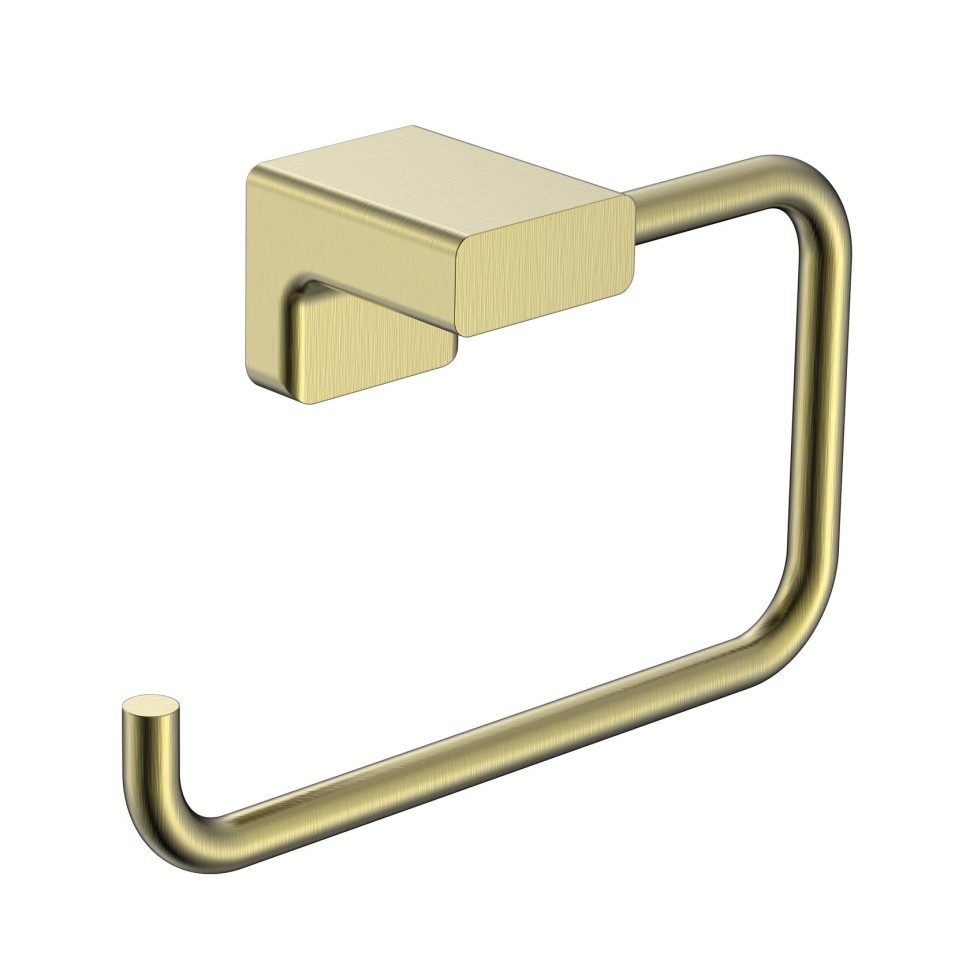 AQM7306BG Tivoli Держатель туалетной бумаги, золото шлифованное