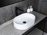 Раковина Gid N1330 51239 накладная белая 46.5x32x12