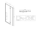 Душевой уголок Slim-N VSR-5SN9090CL, 900*900, хром, стекло прозрачное