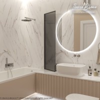 Шторка для ванны IBERICA BLANCA Mod.801 Slide Open раздвижная тонированное стекло/черный 90х150см (IB801.TB.150.90)