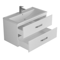 Тумба под раковину Uperwood Foster 90 см, белая