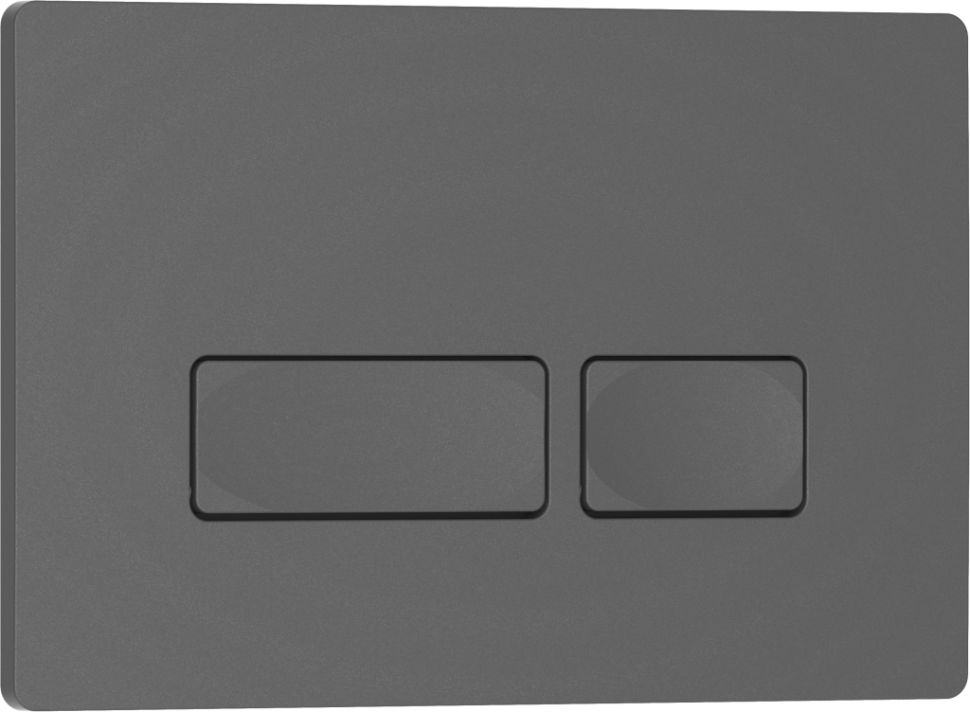 Комплект 2в1 IBERICA BLANCA инсталляция SILENCIO MINI, кнопка смыва ESTI-R серый матовый (IB.001M.218)