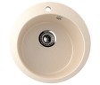 Кухонная мойка из искусственного камня Uperwood Симпл (Simple) UPD-304-328, бежевая