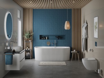 Акриловая ванна BELBAGNO BB713-1700-800
