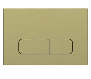 Кнопка смыва Vincea VFP-002BG, цвет брашированное золото