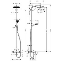 Душевая система Hansgrohe Crometta S хром (27320000)