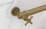 Вентиль угловой крест (G 1" НР х G 3/4" НГ)