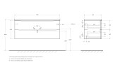 База под раковину подвесная BelBagno ACQUA-1200-2C-SO-PS