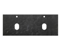 Столешница из керамогранита BelBagno KEP-120-2-MNO Marmo Nero Opaco