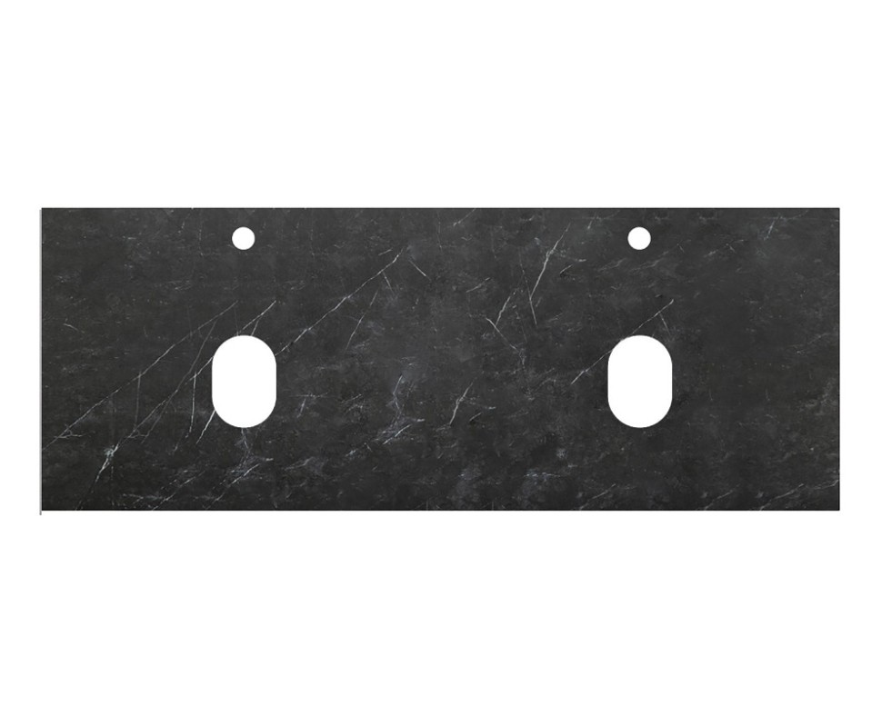 Столешница из керамогранита BelBagno KEP-120-2-MNO Marmo Nero Opaco