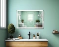 Зеркало LED OTTIMO Malta New 1000x700 c сенсорным выключателем и диммером