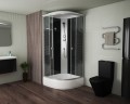 Душевая кабина Niagara Eco E80/26/BLACK (80х80х215) 4 места
