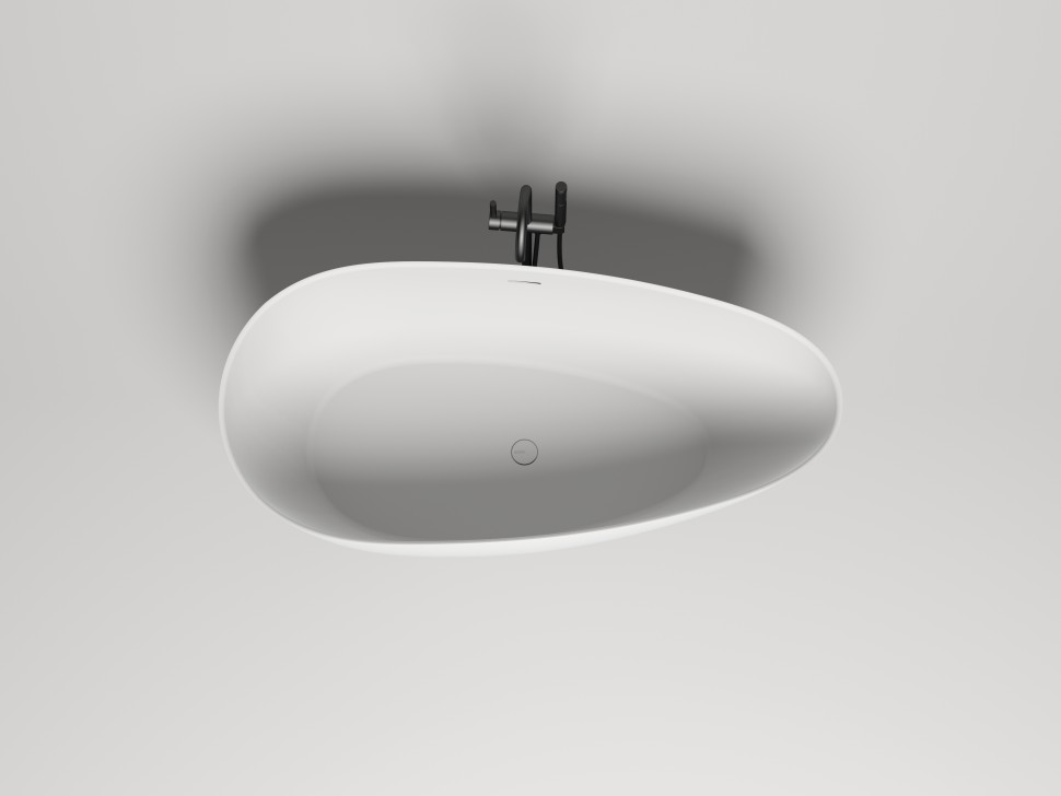 Ванна отдельностоящая PAOLA 160x77 Classic S-Sense Глянцевое