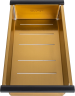 Коландер ADVANCE, A405-BG, брашированное золото, 205х405мм, Paulmark